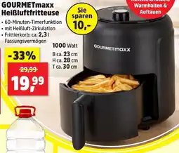 Thomas Philipps GOURMETmaxx Heißluftfritteuse Angebot