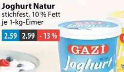 V Markt GAZI Joghurt Natur Angebot