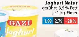 V Markt GAZI Joghurt Natur Angebot