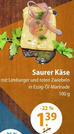 V Markt Saurer Käse Angebot