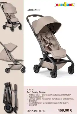 BabyOne JOOLZ Aer² Sandy Taupe Angebot