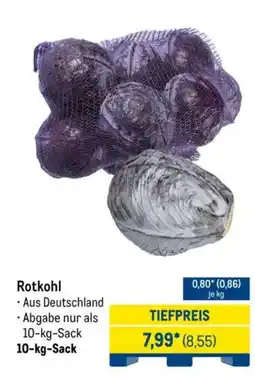 METRO Rotkohl Angebot