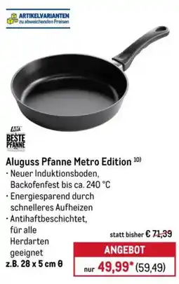 METRO Aluguss Pfanne Metro Edition Angebot