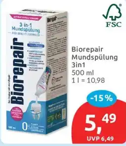 Budni Biorepair Mundspülung 3in1 Angebot