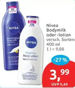 Budni Nivea Bodylotion Angebot
