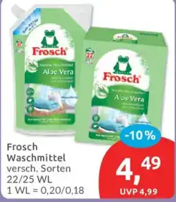 Budni Frosch Waschmittel Angebot