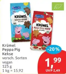 Budni Krümel Peppa Pig Kekse vegan Angebot