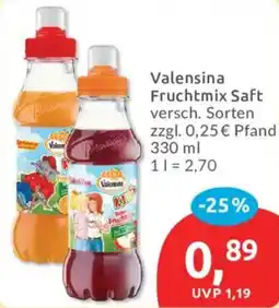 Budni Valensina Fruchtmix Saft Angebot