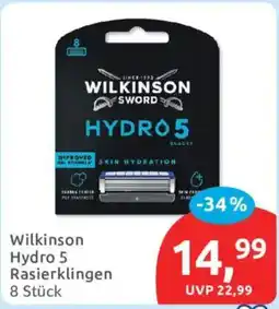 Budni Wilkinson Hydro 5 Rasierklingen Angebot