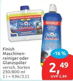Budni Finish Maschinenreiniger oder Glanzspüler Angebot