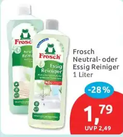 Budni Frosch Neutral- oder Essig Reiniger Angebot