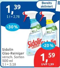 Budni Sidolin Glas-Reiniger Angebot
