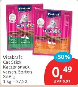 Budni Vitakraft Cat Stick Katzensnack Angebot