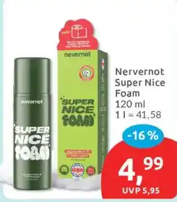 Budni Nervernot Super Nice Foam Angebot