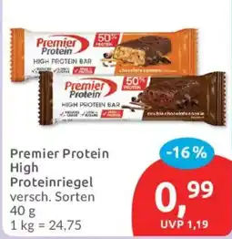 Budni Premier Protein High Proteinriegel Angebot