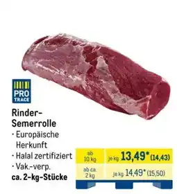 METRO PRO TRACE Rinder-Semerolle Angebot