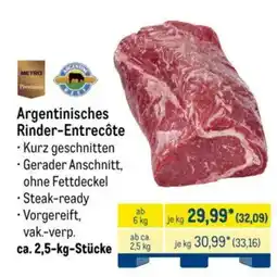 METRO Argentinisches Rinder-Entrecôte Angebot