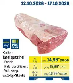 METRO Kalbs-Tafelspitz hell Angebot