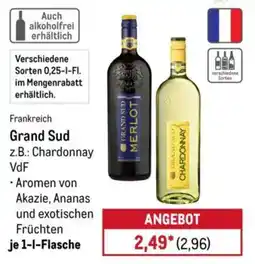METRO Grand Sud Merlot Angebot