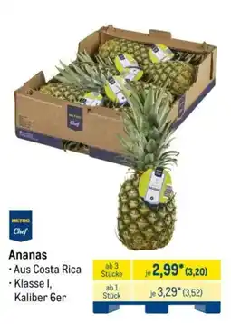METRO Ananas Angebot