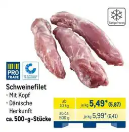 METRO Schweinefilet Angebot