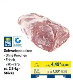 METRO Schweinenacken Angebot