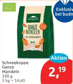 Budni Schneekoppe Ganze Mandeln Angebot
