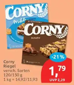 Budni Corny Riegel Angebot