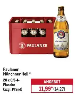 METRO Paulaner Münchner Hell Angebot
