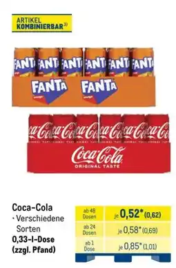 METRO Coca-Cola Angebot
