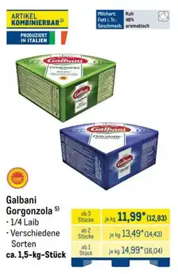 METRO Galbani Gorgonzola Angebot