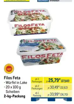 METRO Filos Feta Angebot