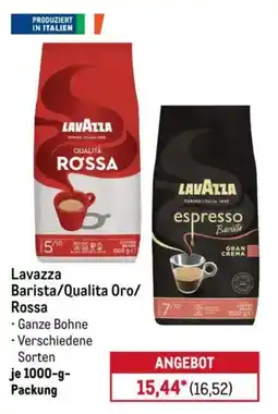 METRO Lavazza Barista/Qualita Oro/Rossa Angebot