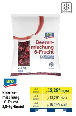 METRO aro Beerenmischung 6-Frucht Angebot