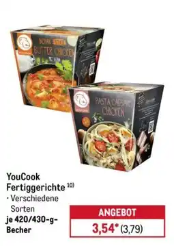 METRO YouCook Fertiggerichte Angebot