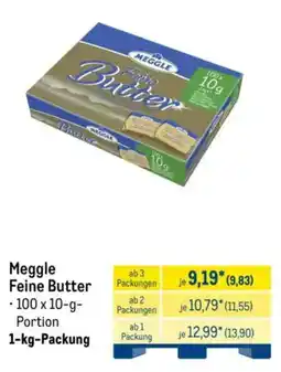 METRO Meggle Feine Butter Angebot