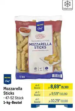 METRO METRO Chef Mozzarella Sticks Angebot
