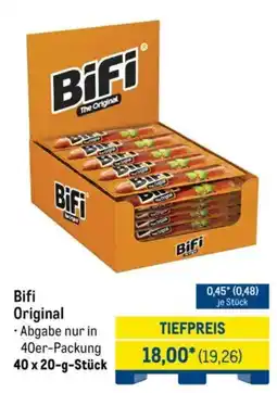 METRO Bifi Original Angebot