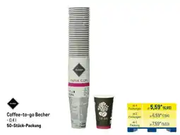 METRO RIOBA Coffee-to-go Becher Angebot