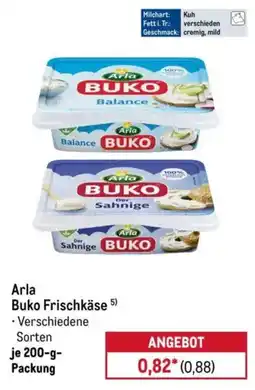 METRO Arla Buko Frischkäse Angebot