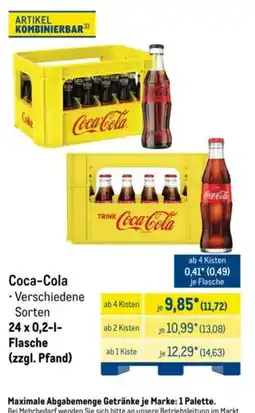 METRO Coca-Cola Angebot