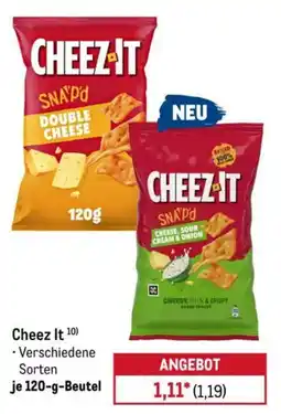 METRO Cheez It SNA'pd Angebot