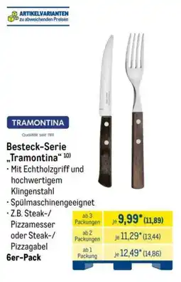 METRO Besteck-Serie "Tramontina" 10) Angebot