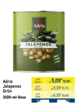 METRO Adria Jalapenos Grün Angebot