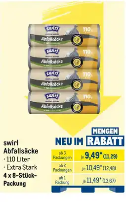 METRO swirl Abfallsäcke Angebot