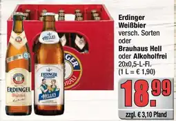 alldrink Erdinger Weißbier Angebot