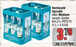 alldrink Hochwald Sprudel oder Medium Angebot