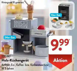 Aldi Süd TOYLINO Holz-Küchengerät Angebot