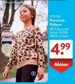 Aldi Süd LILY & DAN Feinstrick-Pullover Angebot