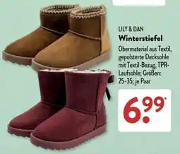 Aldi Süd LILY & DAN Winterstiefel Angebot